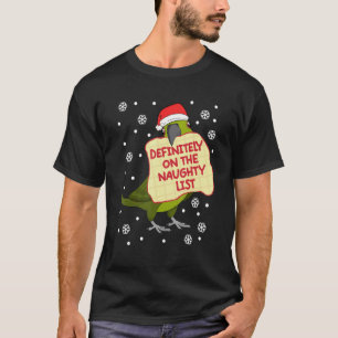 Definitely On Naughty List Parrot I Yellow naped A T-Shirt