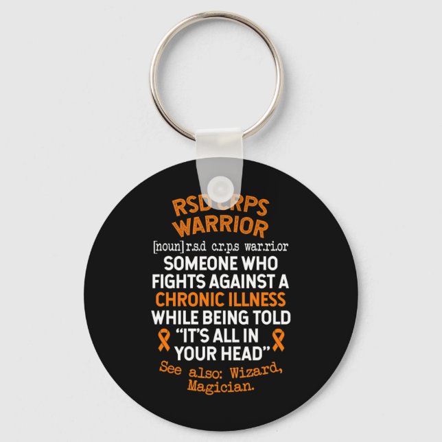 Definition CRPS Warrior Keychain (Front)