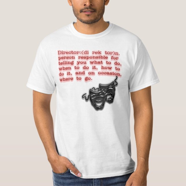 Definition:  Director T-shirt (Front)