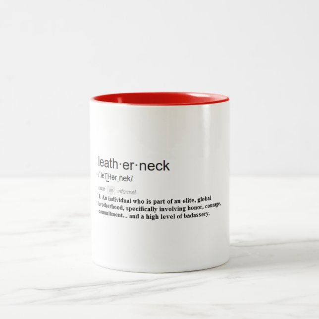 Définition d'une tasse de Leatherneck (Centre)