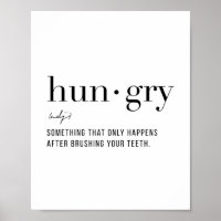 Definition Hungry