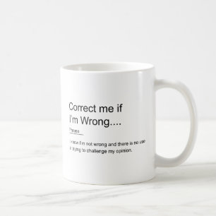 Definition Mug Coffee Mug Office Gift