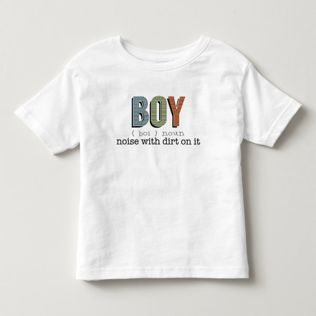 Definition of a Boy Funny T-shirt (Front)