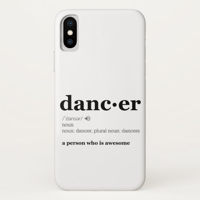 Definition of a Dancer Case-Mate iPhone Case (Back)