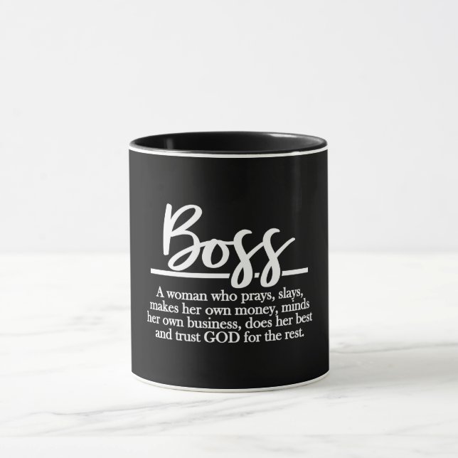 Definition Of Boss Mug (Center)