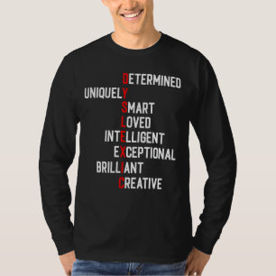 Definition Of Dyslexia Awareness Interventionist T T-Shirt