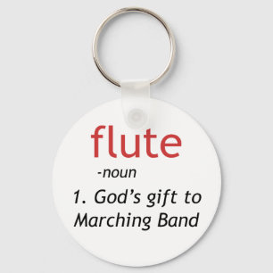 Definition of Flute Keychain