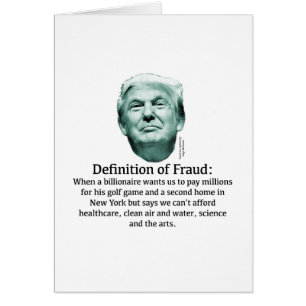Definition of Fraud - TRUMP