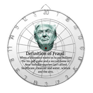 Definition of Fraud - TRUMP Dartboard