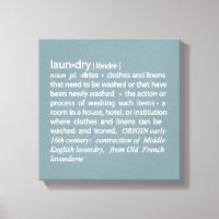 Definition of Laundry Crisp Blue & White