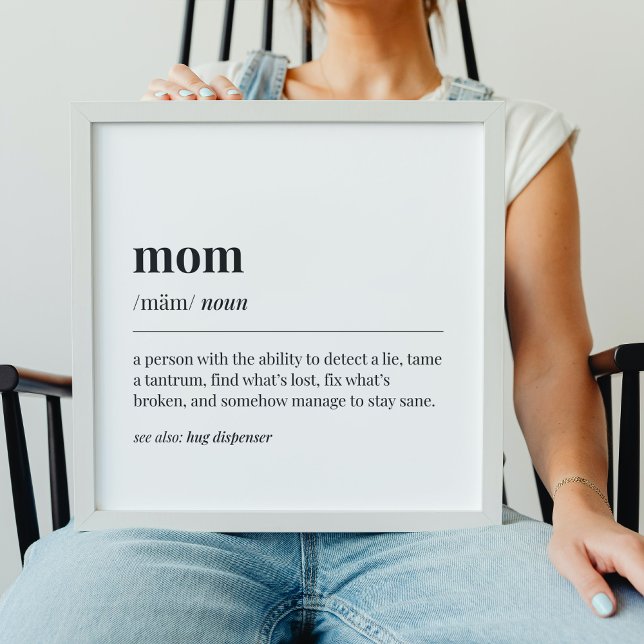 Definition of Mom Poster (Creator Uploaded)