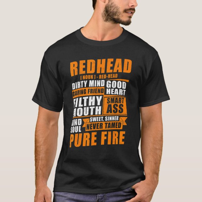 Definition Of Redhead - Reahead T-Shirt (Front)