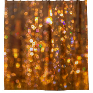 Defocused gold abstract christmas background