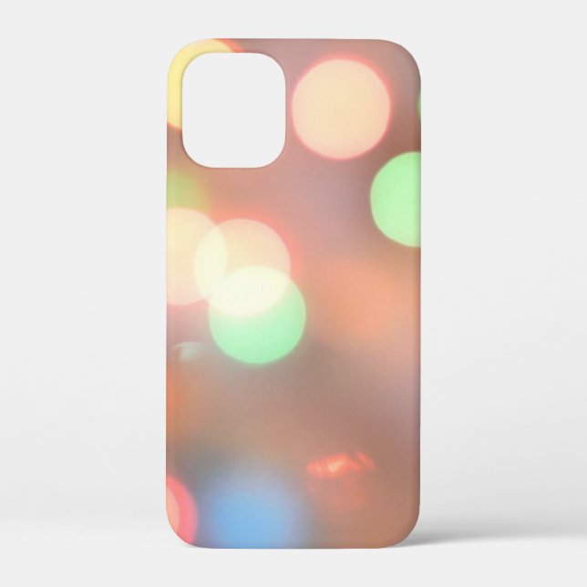 Defocused image of illuminated christmas Light Case-Mate iPhone Case (Back)