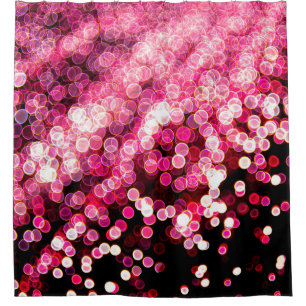 Defocused lights blurred abstract pink color backg