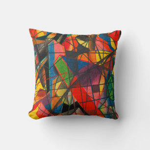 Deformation I, Karl Wiener Throw Pillow