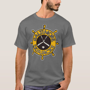 Defunct Baltimore Skipjacks Hockey Team T-Shirt