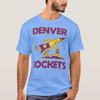 Defunct Denver Rockets Basketball Team T-Shirt