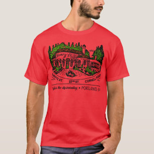 Defunct Henrys Restaurant Portland Oregon T-Shirt