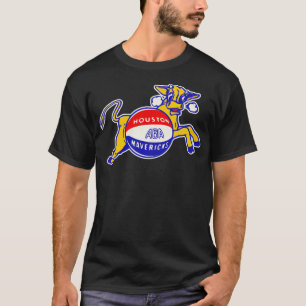 Defunct Houston Mavericks Basketball Team T-Shirt
