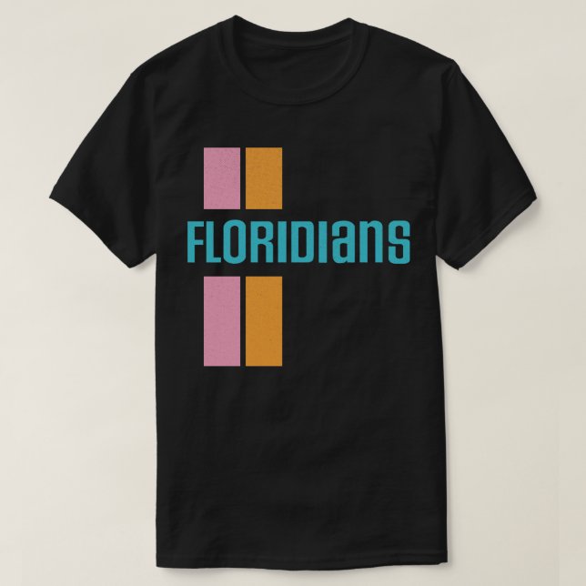 Defunct Miami Floridians ABA Basketball 1971 T-Shirt (Design Front)