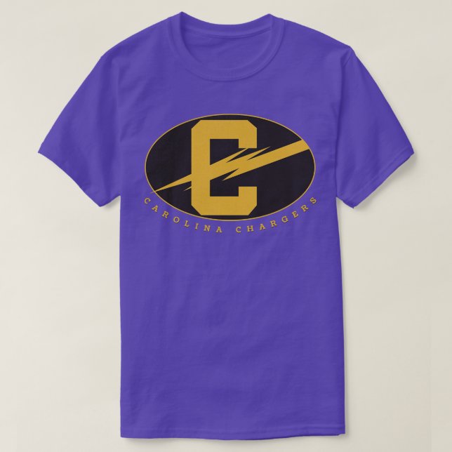 Defunct olina Chargers AFA  1981 T-Shirt (Design Front)
