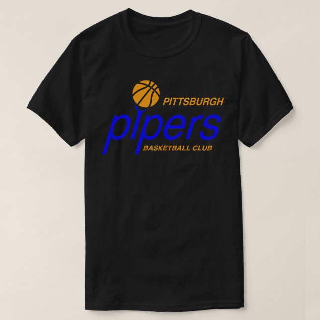 DEFUNCT PITTSBURGH PIPERS T-Shirt (Design Front)