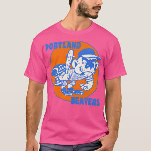 Defunct Portland Beavers Baseball Team T-Shirt
