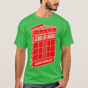 Defunct rand Smiths Acres of Books Cincinnati T-Shirt