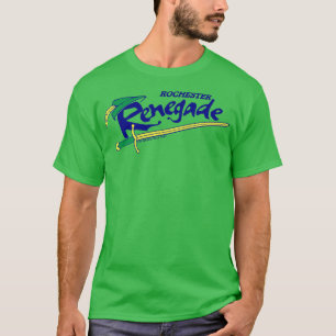 Defunct Rochester Renegade CBA Basketball 1992 T-Shirt