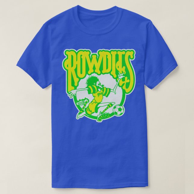 Defunct Tampa Bay Rowdies Soccer T-Shirt (Design Front)