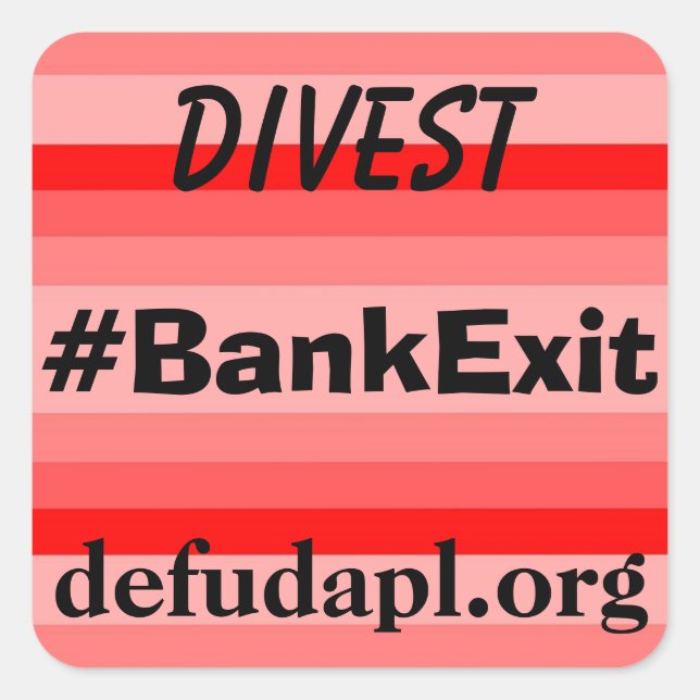 DEFUND DAPL sticker (Front)