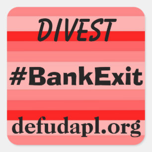 DEFUND DAPL sticker