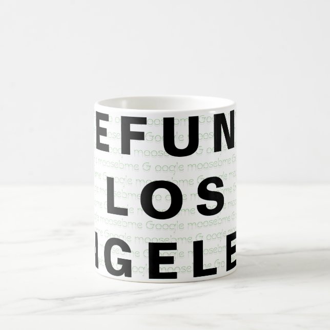DEFUND LOS ANGELES COFFEE MUG (Center)