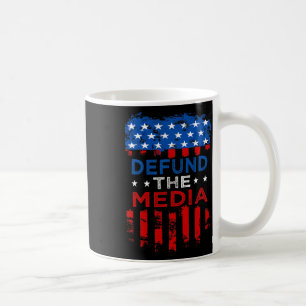 Defund Media Shirt Anti Fake News Defund The Media Coffee Mug