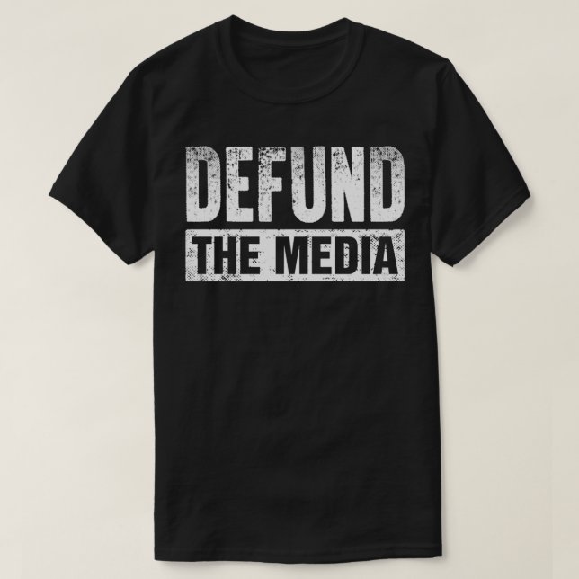 Defund The Media Pullover  (Design Front)