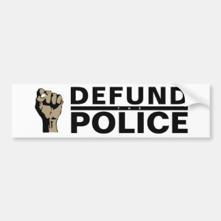 DEFUND THE POLICE BUMPER STICKER