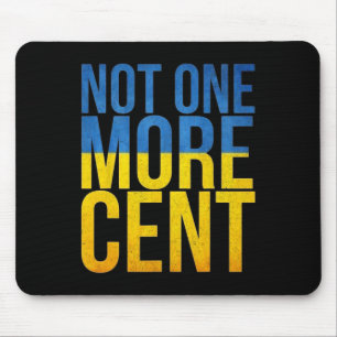Defund Ukraine Not One More Cent Ukraine Flag Poli Mouse Pad