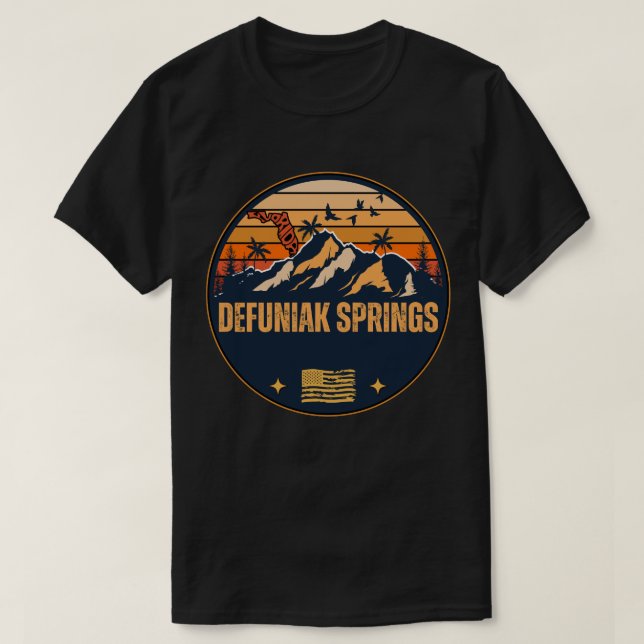 DeFuniak Springs, Florida  T-Shirt (Design Front)