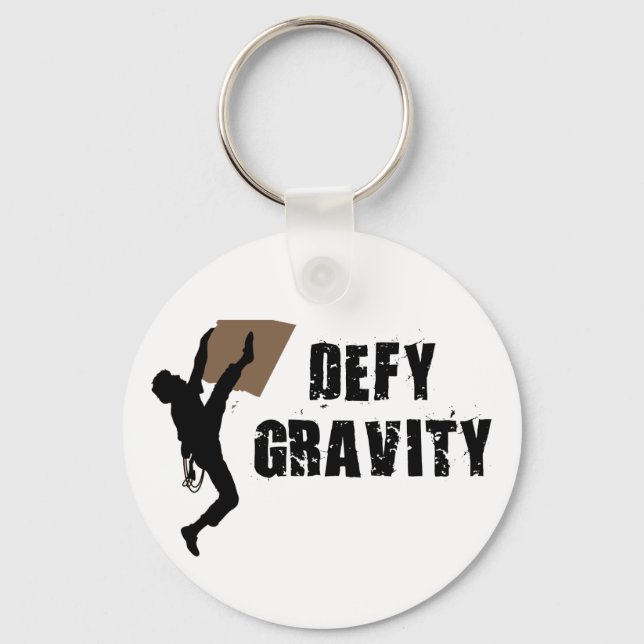 Defy Gravity Keychain (Front)