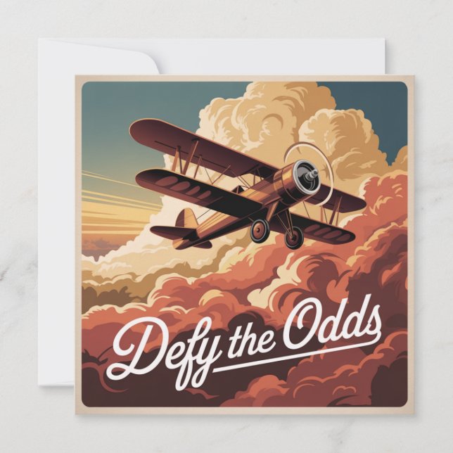 Defy The Odds Card (Front)