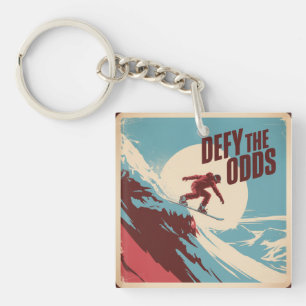 Defy The Odds Keychain