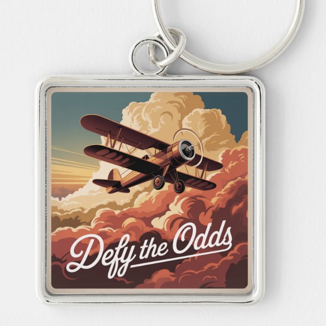 Defy The Odds Keychain (Front)
