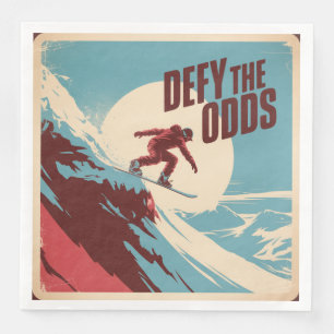 Defy The Odds Napkin