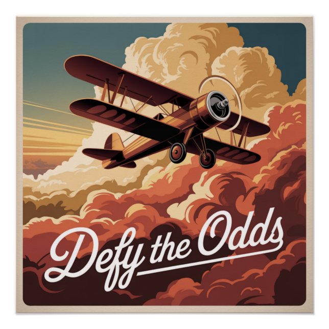 Defy The Odds Poster (Front)