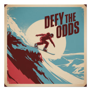 Defy The Odds Poster