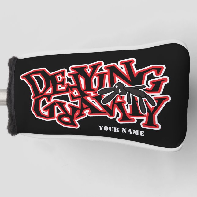 Defying Gravity Golf Head Cover (Front)