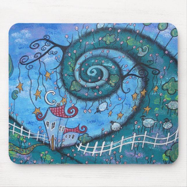 Defying Gravity Mouse Pad (Front)