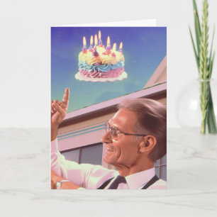 Defying Gravity on Your Birthday Card