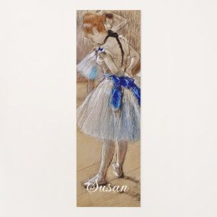 Dega’s Dancer With Blue Ribbon Yoga Mat